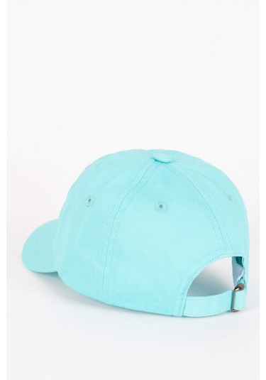 Defacto Erkek Bebek Pamuklu Beyzbol Basketbol Şapkası C1210A524SMBE174 Mavi