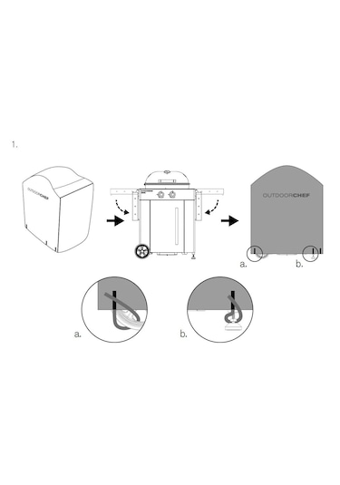 Arosa 570 G Evo Barbekü Koruma Kılıfı