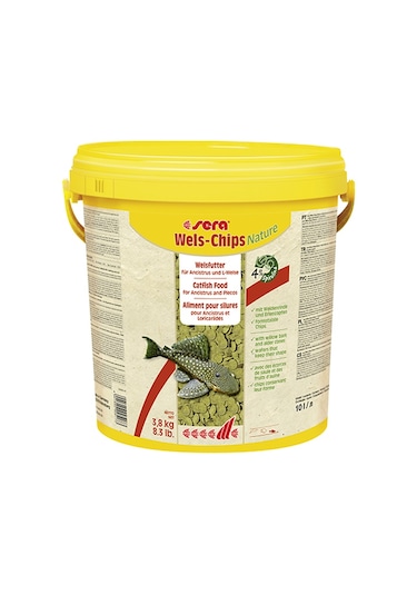 Sera Wels Chips Nature 100gr. Açık