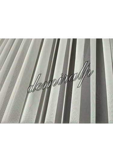 Grek Altı Kurşunlu Düz Tül Perde Tüm Pile Ve Ölçülerde Dikim