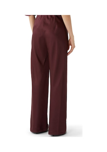Vince Saten Şort Pantolon Bordo