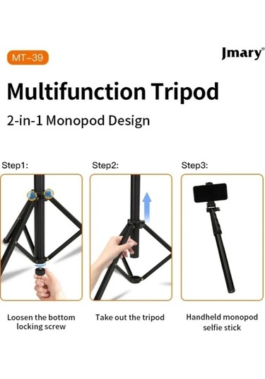 Tongxida Jmary Mt-39 Kamera Standı Tutucu, Canlı Yayın İçin Mükemmel