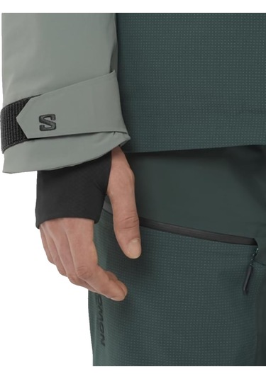 Salomon Salomon Spectral Erkek Yeşil Kayak Ceketi 6226 Yeşil