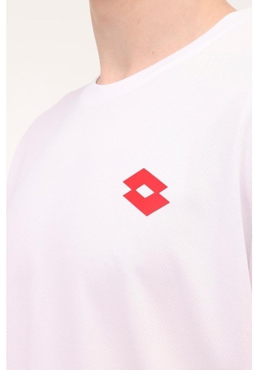 Lotto M-bılly Tee 4fx 101930086 Erkek Tişört Beyaz S-xxl 001