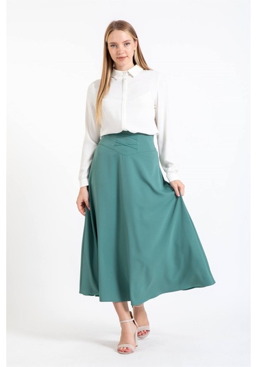 Kloş Etek Mint-mint Mint Yeşili