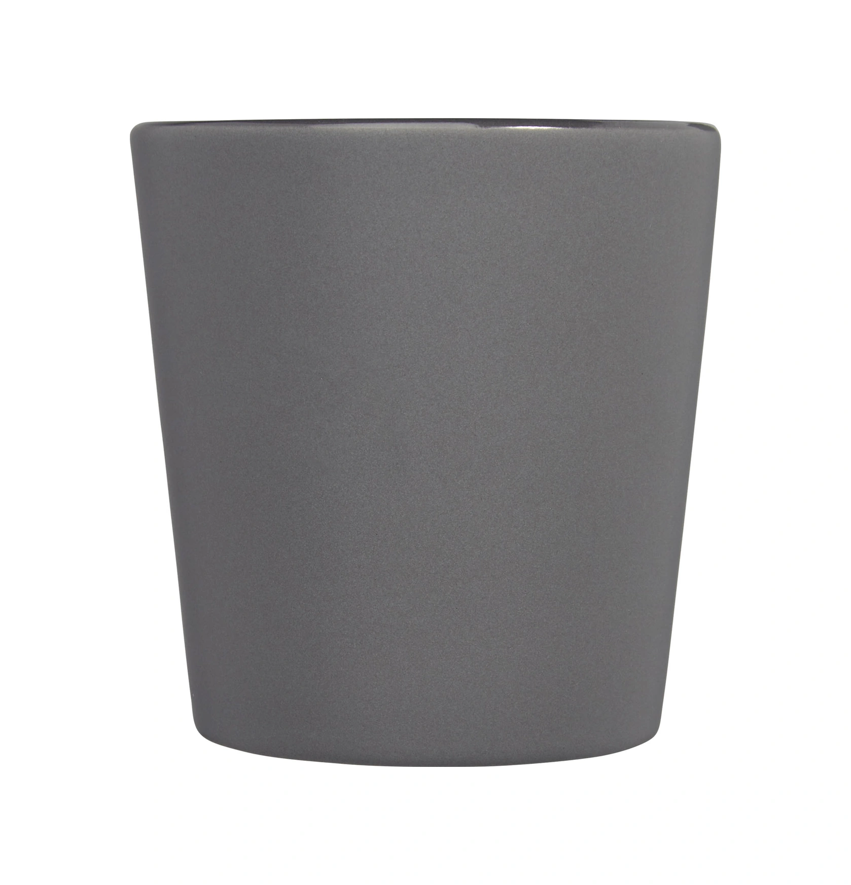 Ross Seramik 280ml Kupa Tek Beden Mat Gri Mat Gri