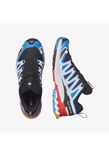 Salomon XA Pro 3D V9 Gore-Tex Düz Erkek Koşu Ayakkabısı L47716300 - Lacivert