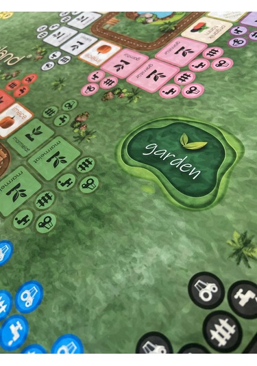 Vonaland - Garden | Eğitici Aile Kutu Oyunu