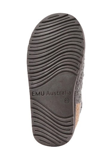 Emu Australia Emu Australia Wallaby Mini Teddy Patch Çocuk Pembe Bot 6900 Pudra