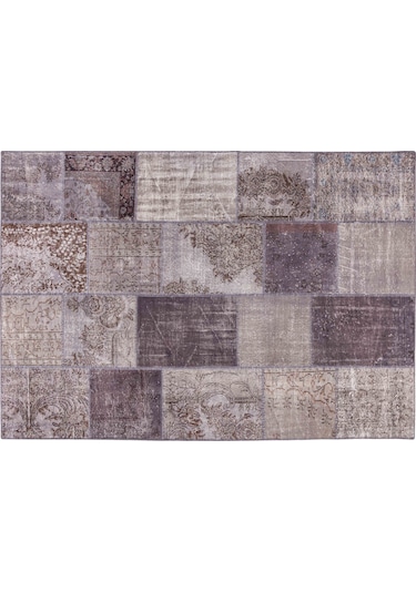 Mudo Home Lıma Patchwork Halı Gri 200x300 11182700