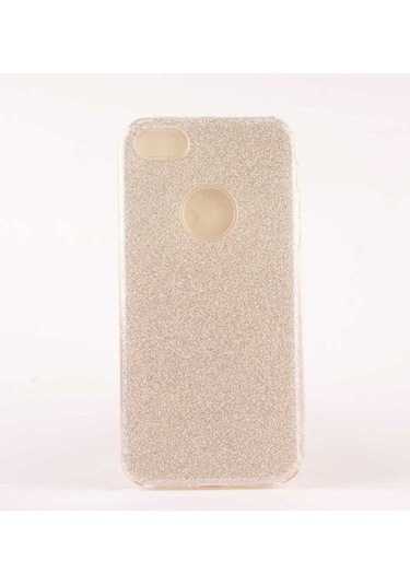 Apple Uyumlu iPhone 5 Kılıf Zore Shining Silikon Gümüş