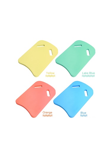 Xindoker Yumuşak Eva Su Yürüyüşü Tahtası - Sarı U Şekilli Yüzme Egzersiz Aracı Hafif, Güven Artırıcı Sarı