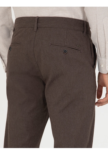 Pierre Cardin Erkek Kahverengi Pantolon Kanvas-chino 50278440-vr029 Kahverengi