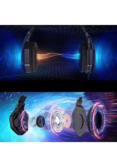 Onikuma K10 Pro RGB Kulak Üstü Oyuncu Kulaklığı