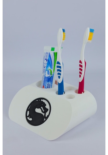 Mortal Kombat - Dekoratif Diş Fırçalık Beyaz