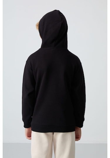Tommy Life Siyah Pamuklu Kalın İçi Tüylü Yumuşak Dokulu Standart Fit Baskılı Erkek Çocuk Sweatshirt - 11239 Siyah Tommy Life Siyah Pamuklu Kalın İçi Tüylü Yumuşak Dokulu Standart Fit Baskılı Erkek Çocuk Sweatshirt - 11239 Siyah