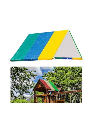 Suntek Su Geçirmez Salıncak Seti Yedek Tarp Yeşil-sarı-mavi Yeşil Sarı Mavi Yeşil - Sarı - Mavi