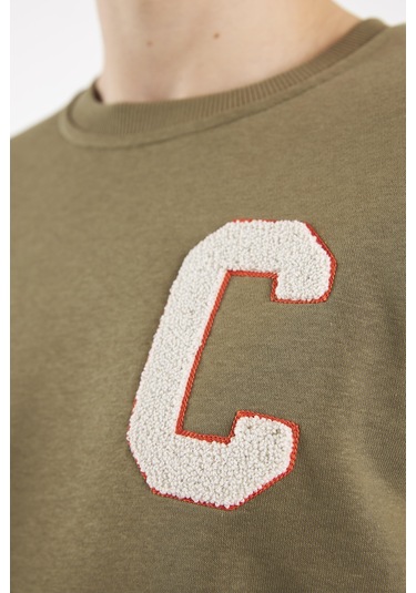 Boston Haki O-yaka Sweatshırt Haki