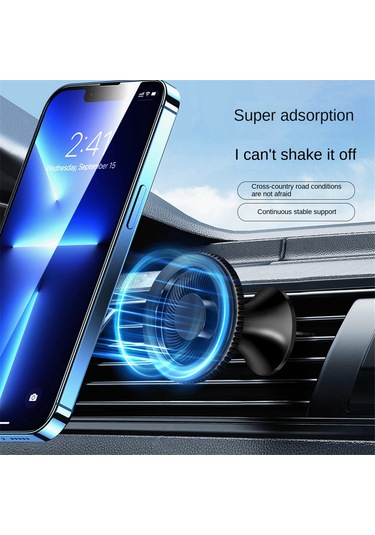 Araba Manyetik Tutucu Cep Telefonu Tutucu Evrensel Iphone/samsung İçin Siyah
