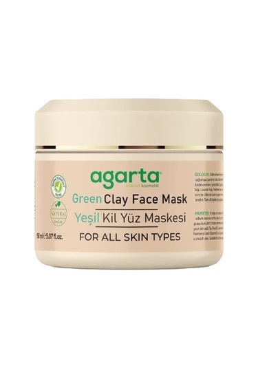 Agarta Doğal Yeşil Kil Yüz Maskesi 150ml