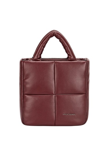 David Jones Kadın Omuz Çantası Cm7107 Bordo