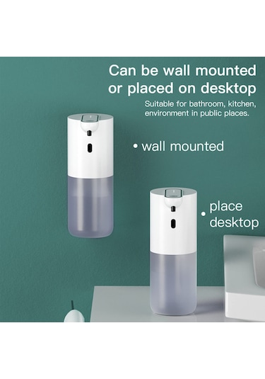 Qfdr Otomatik Sabun Dispenseri, 400 Ml Şarj Edilebilir