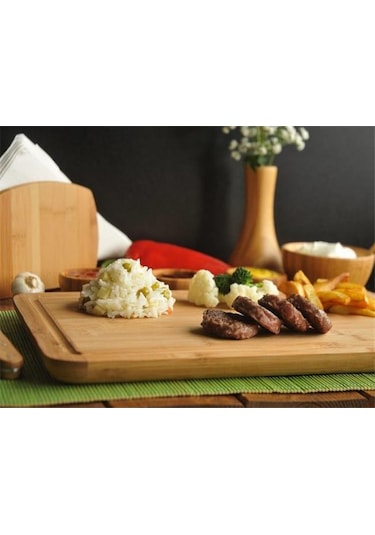 Bambum Toscana Kesme Steak Tahtası Orta