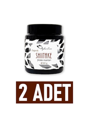 Ayhan Ercan Organik Shiitake Mantarı 2 x 80 G