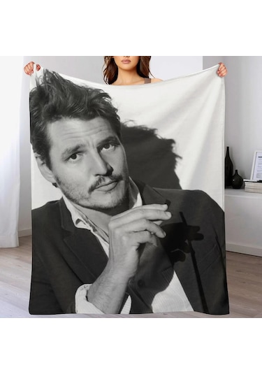 Pedro Pascal 3d Baskılı Yumuşak Peluş Battaniye M