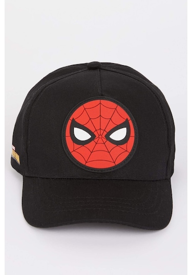 DeFacto Erkek Çocuk Marvel Spiderman Pamuklu Cap Şapka X0356A625SMBK27