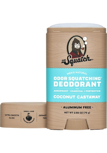 Dr. Squatch Coconut Castaway Alüminyumsuz Stick Deodorant 75gr