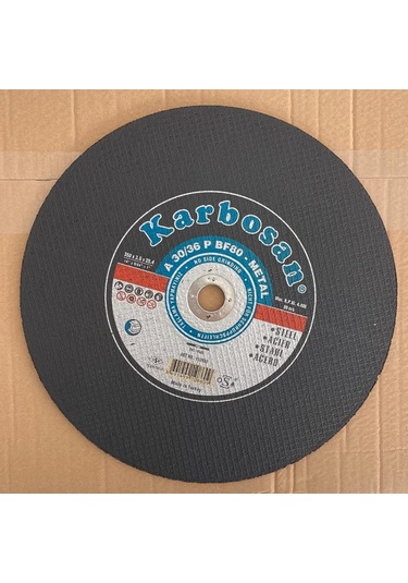 Karbosan 350x3.5x25.4 Metal Kesici " 10 Adet "