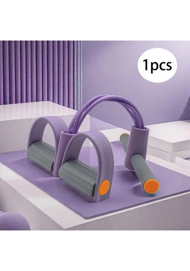 Suntek Pedal Direnç Bandı Taşınabilir Çektirici Karın Gri Mor