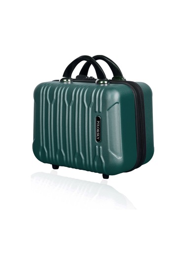 Polo&sky Mars Model Haki Renk Abs Makyaj Çantası El Valizi