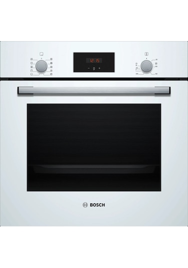 Bosch HBF512BW1T - POP7C2P30O - DWK63PJ20T 3'lü Beyaz Ankastre Set 300