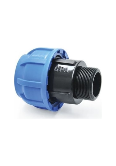 GPA Kaplin Dıştan Dişli Erkek Adaptör (20x1/2)