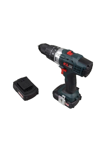Klpro KLDM1820 18V 2.0 Ah Li-ion Çift Akülü Darbeli Matkap Vidalama
