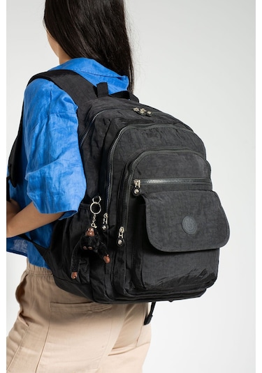 Ultra Hafif Çok Cepli Su Geçirmez Okul Çantası Laptop, Notebook, Okul, Spor, Seyahat Siyah Tyc2a700f3b9270606-4 Siyah