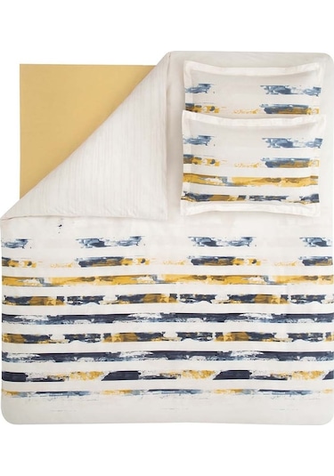 Yataş Bedding Stain Ranforce Çift Kişilik Nevresim Takımı - Bej