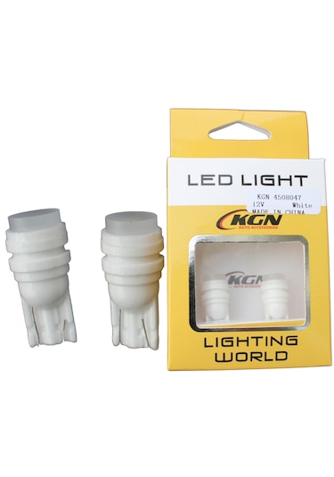 Kgn Led Ampul 12v T10 Led Seramik Beyaz
