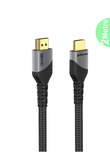 Hdmı 2.1 To Hdmı Görüntü Aktarma Kablosu Televizyon Notebook 2m