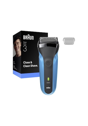 Braun Series 3 Elektrikli Tıraş Makinesi, Islak Ve Kuru, 310s 1 Saat