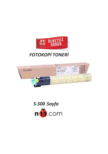 Ricoh Mp-C2550 Sarı Toner 842058