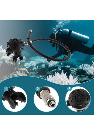 Suntek İkinci Aşama Tüplü Dalış Dalgıç Regülatörü