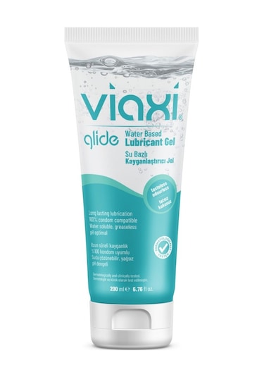 Viaxi Glide Su Bazlı Kayganlaştırıcı Jel 200 ML