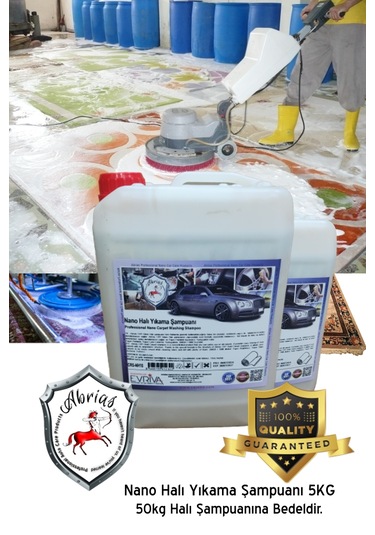 Abrias Nano Halı Yıkama Şampuanı 5 KG
