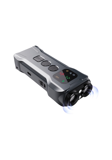 Moveevo P9 Akıllı Ultrasonik Köpek Havlama Önleyici Şarjlı Led'li Eğitim Cihazı - İç/dış Mekan