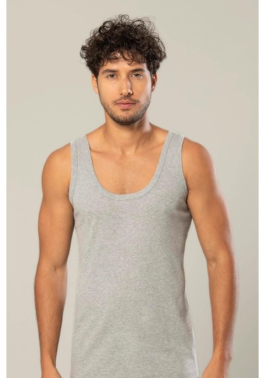 Erdem Erkek Ribana Klasik Askılı Atlet 1110 - 6 Adet 001