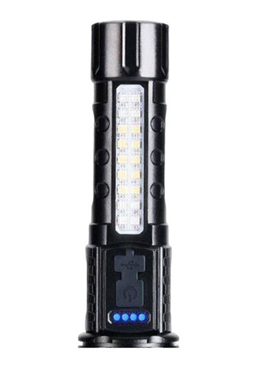 Suntek Meşale Kamp Meşalesi Pratik Projektör Led El Feneri 1200mah Çok Renkli