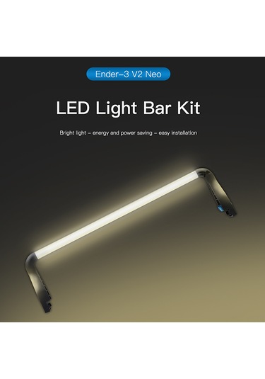 Ximistore9 Ender-3 Serisi Uyumlu 24v Led Işık Çubuğu - 5w Sıcak Beyaz Işık, Titresimssiz, Uzun Ömürlü, Creality 3d Yazıcı Aksesuarı